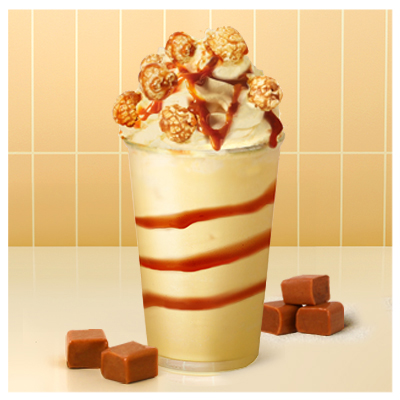Choux Cream Caramel Ice Blended	